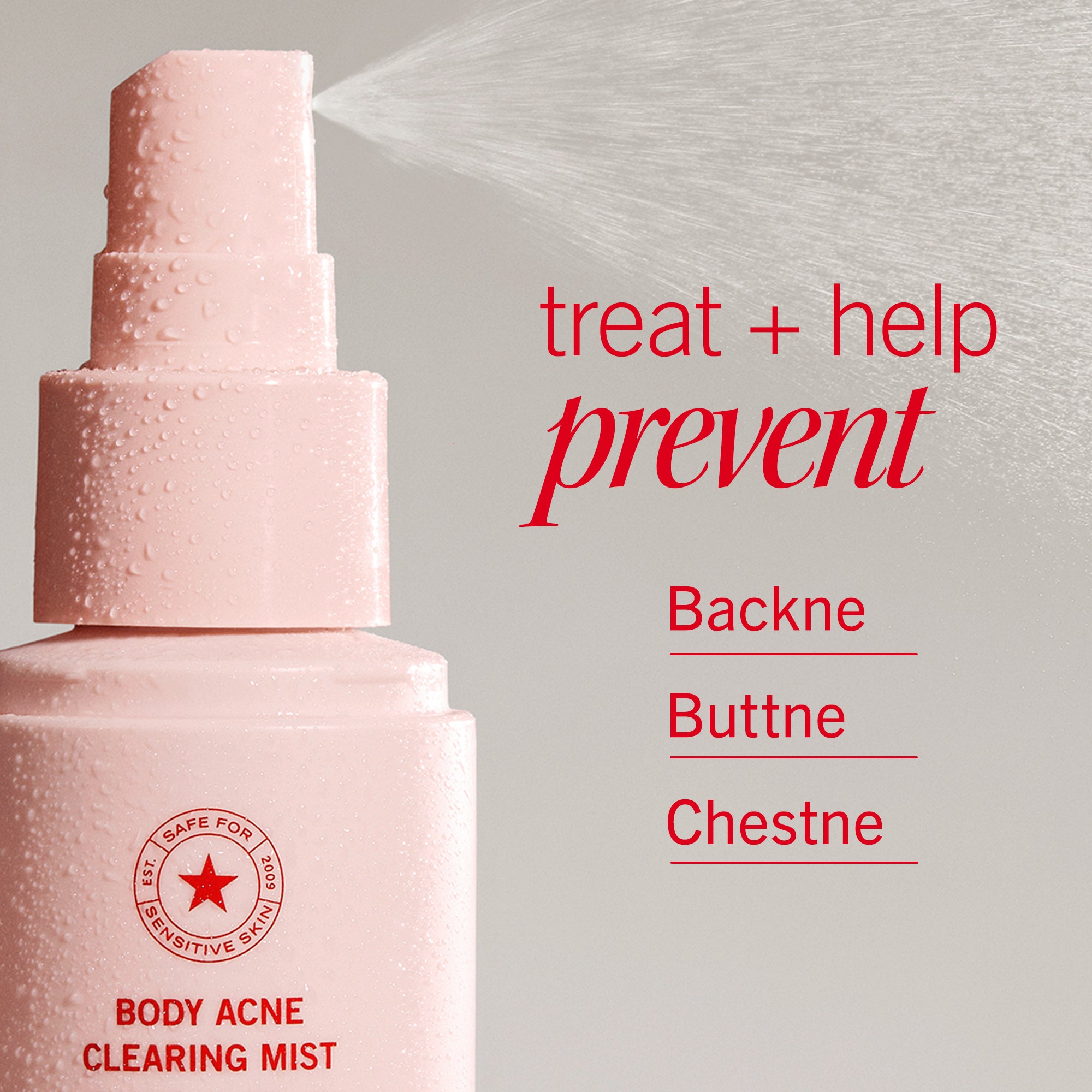Body Acne Clearing Mist with 2% Salicylic Acid - Image 7