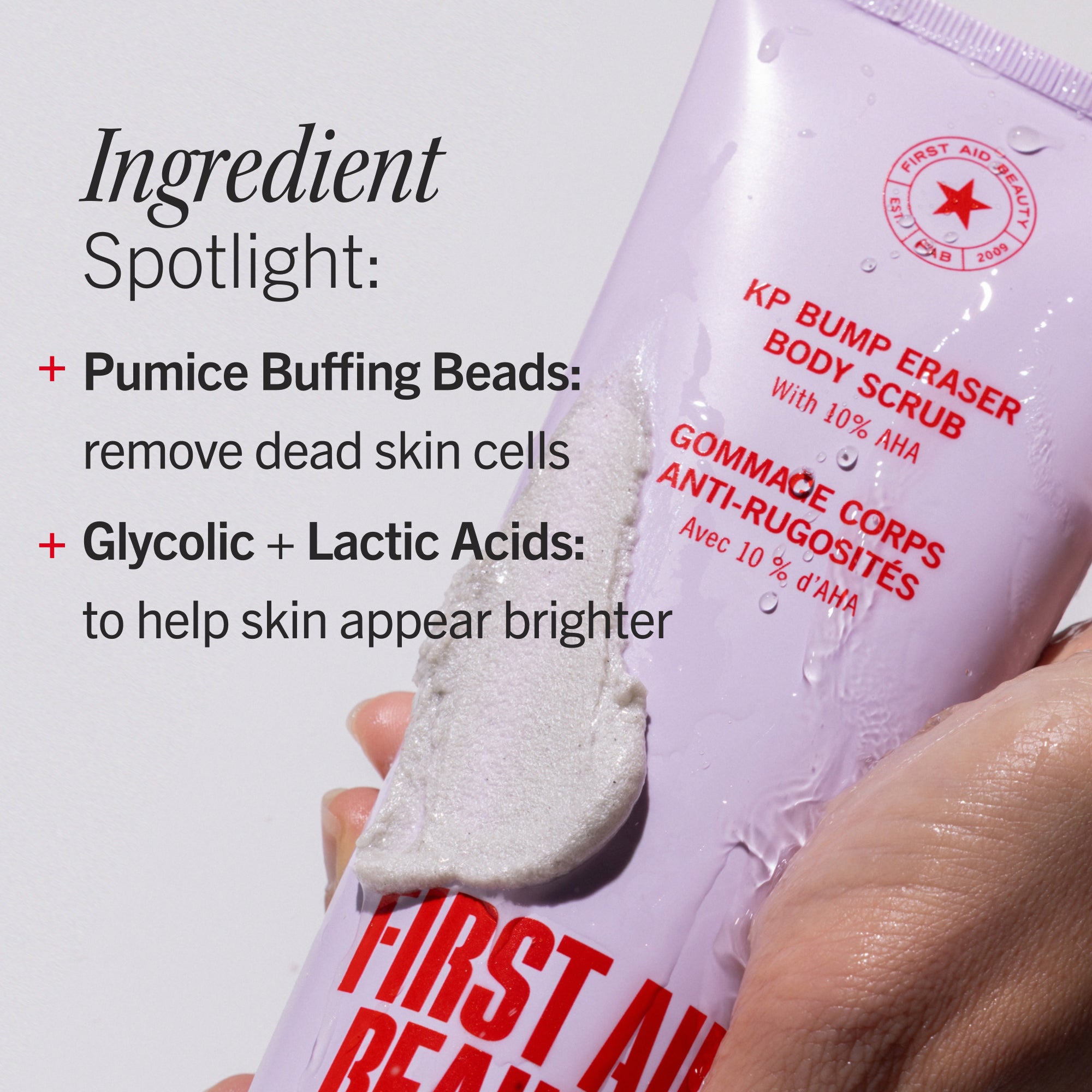 KP Bump Eraser Body Scrub 10% AHA - Image 6