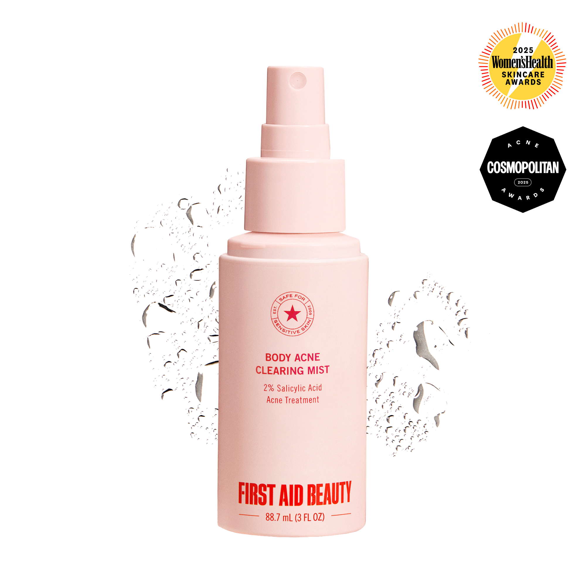 Body Acne Clearing Mist with 2% Salicylic Acid
