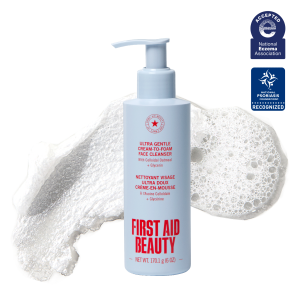 Ultra Gentle Cream-to-Foam Face Cleanser with Colloidal Oatmeal + Glycerin