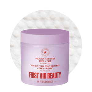 Ingrown Hair Pads with BHA + AHA 60 count