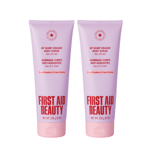 KP Bump Eraser Body Scrub 10% AHA Fresh Strawberry Duo