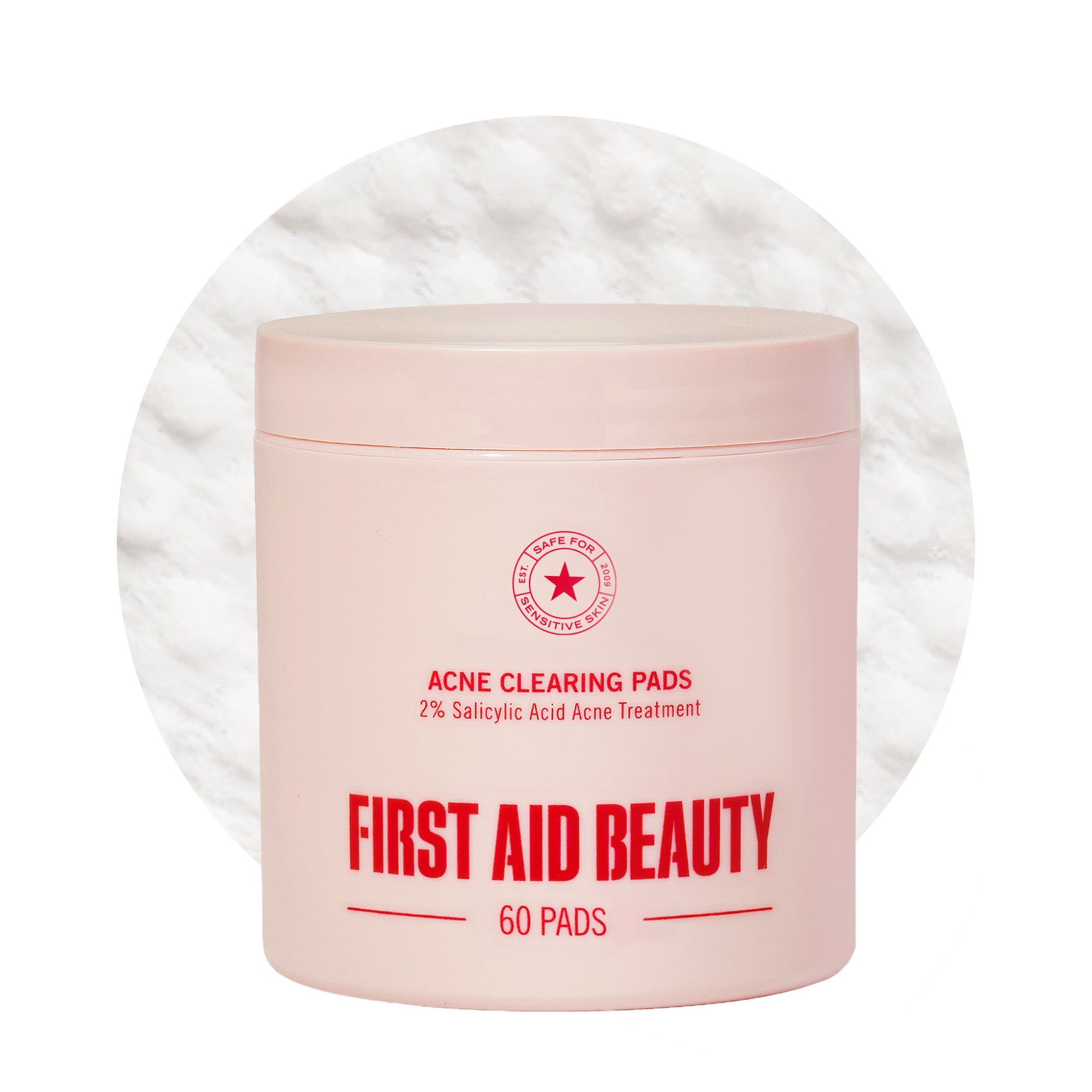Acne Clearing Pads with 2% Salicylic Acid