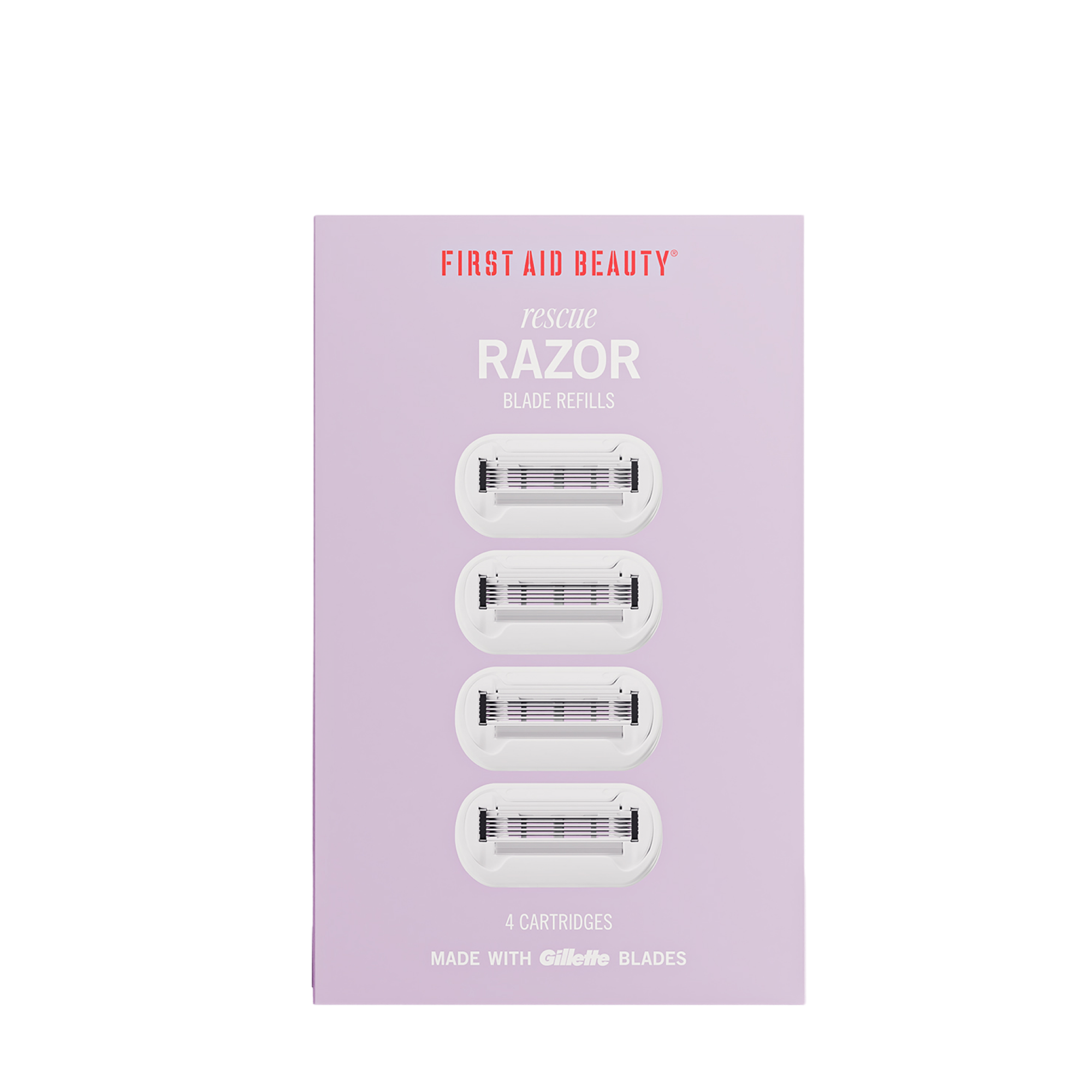 First Aid Beauty Rescue Razor Blade Refills 4ct